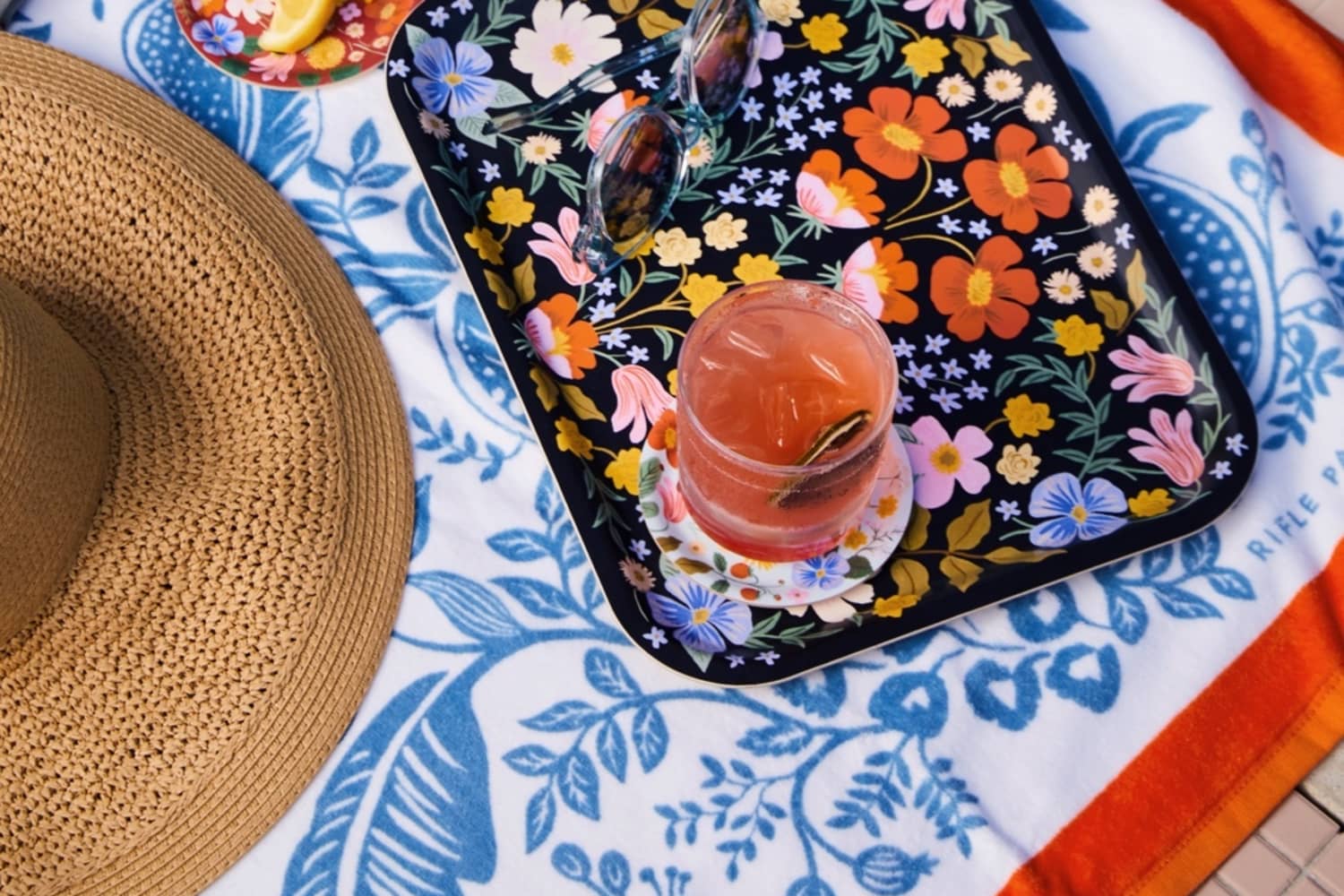 Snag One Of Rifle Paper Co.'s Colorful New Beach Towels This Summer